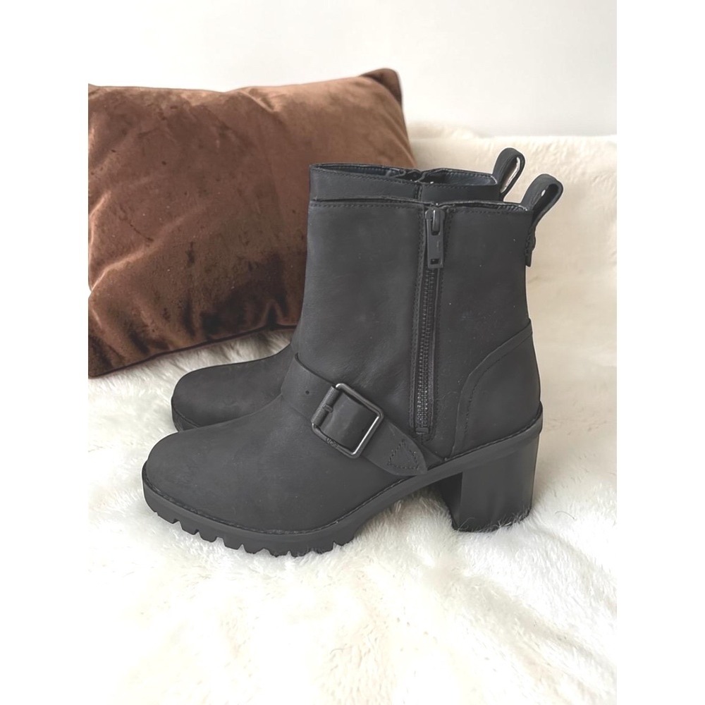 UGG Boots Women's 10 Fern Black Nubuck Leather 1003792 - Picture 5 of 15